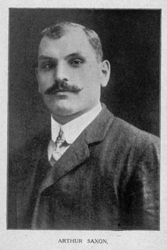 Arthur Saxon (ca. 1905). Photo Credit