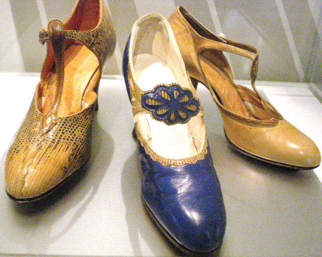 1920s shoes for daywear.   Author:  In pastel CC BY2.0