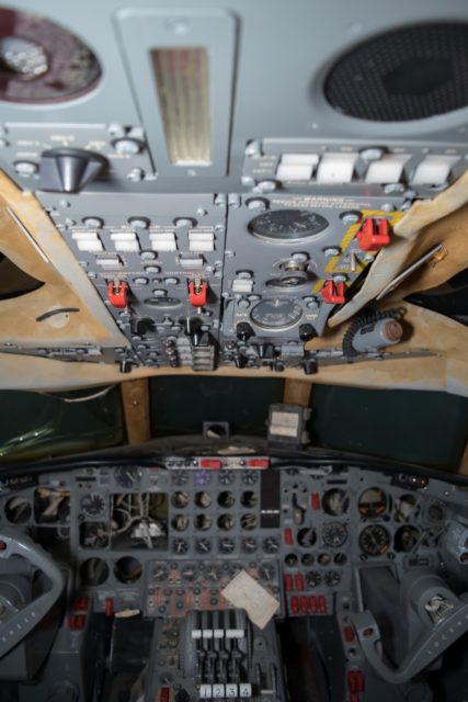 The Lockheed Jetstar comes with an original cockpit  photo credit