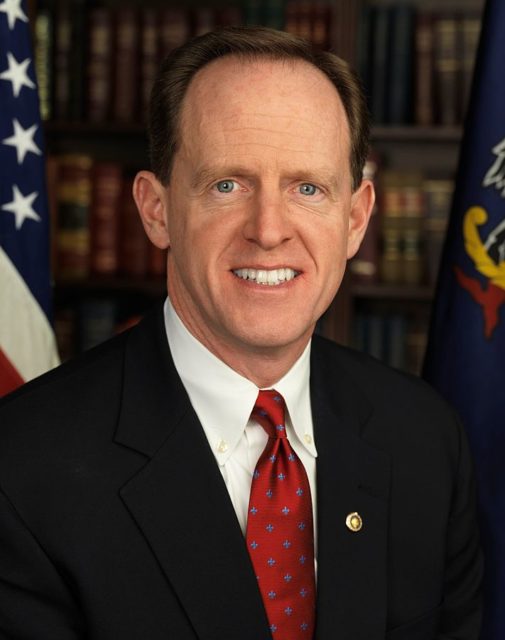 The United States Senator Pat Toomey had the candy desk at the 114th Congress and was recently afforded the same responsibility for the next one.
