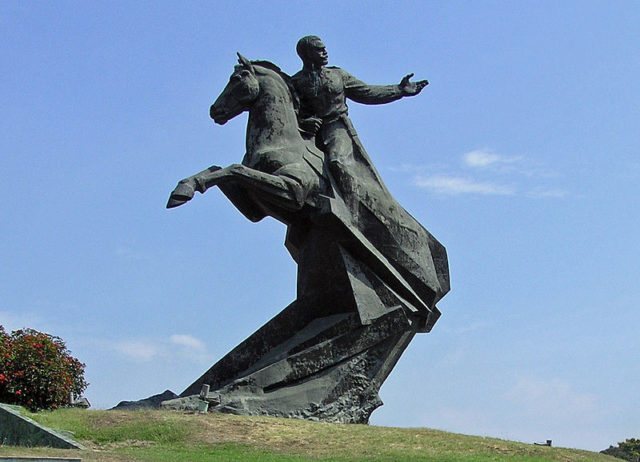 Monument of Antonio Maceo on the Square of the Revolution – Santiago de Cuba. Photo credit
