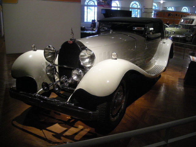 A Bugatti Type 41 Royale on display at the Henry Ford Museum in Dearborn, Michigan. Photo Credit