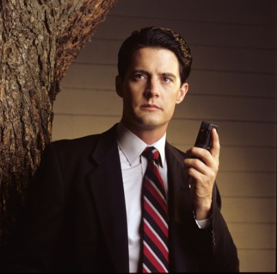 The hero of the show, FBI Agent Dale Cooper in Twin Peaks Photo Credit