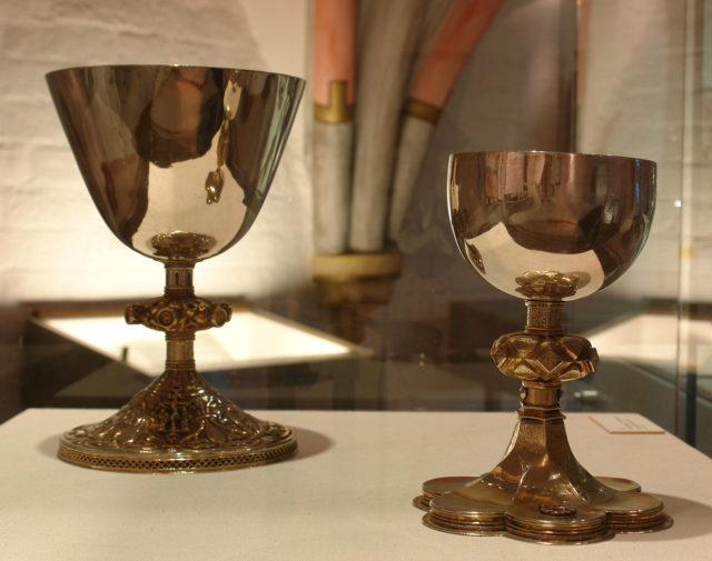 Gothic chalices. Author: Jürgen Howaldt CC by 2.0