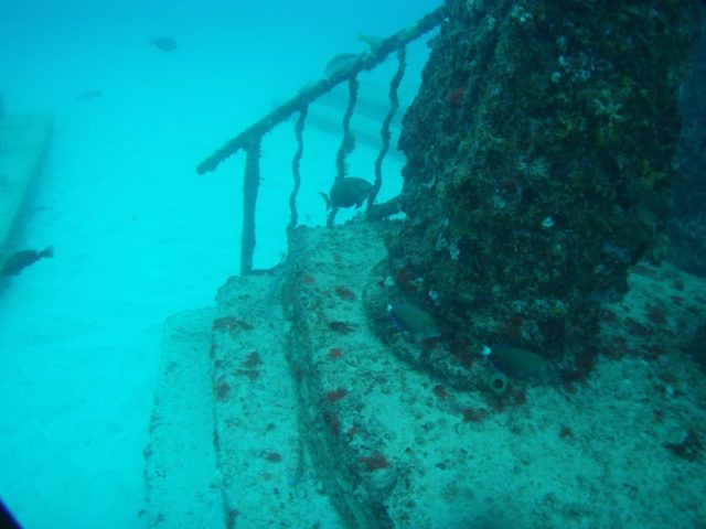 Underwater staircase. Photo Credit