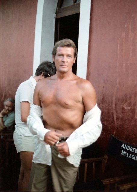Roger Moore in 1979. Photo Credit