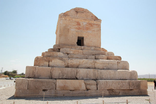 The tomb lies in the ruins of Pasargadae, now a UNESCO World Heritage Site. Photo Credit