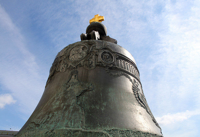 World’s largest bell. Photo Credit