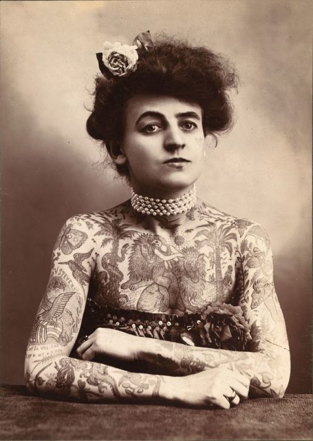Maud Wagner in 1907.