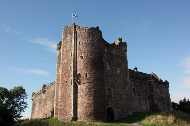 Doune Castle: Medieval stronghold in the Stirling district of central Scotland. It was previously seen in “Monty Python and the Holy Grail.” Photo Credit
