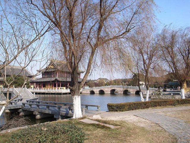 The Chengxu Temple in Zhouzhuang. Photo Credit 