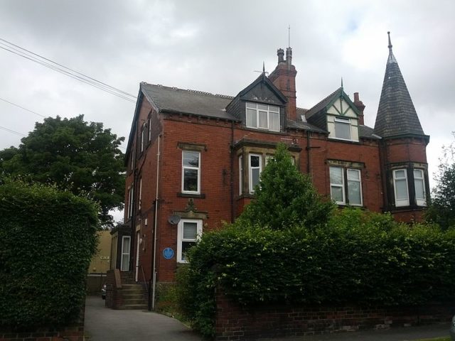 2 Darnley Road, the former home of Tolkien in West Park, Leeds. Photo Credit