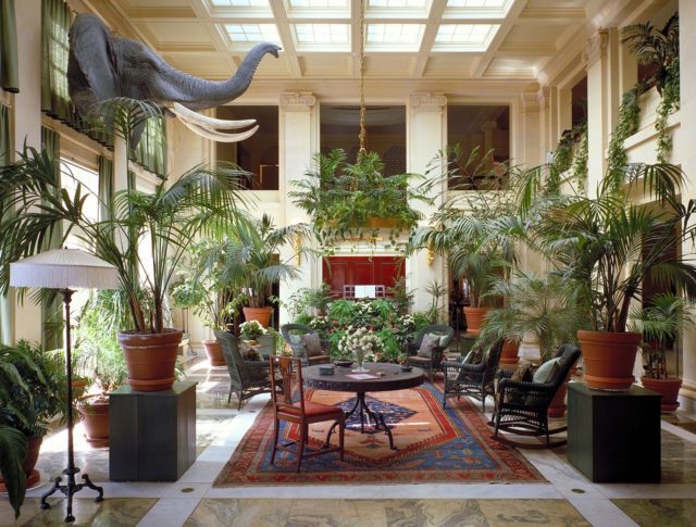 Interior of the George Eastman House.