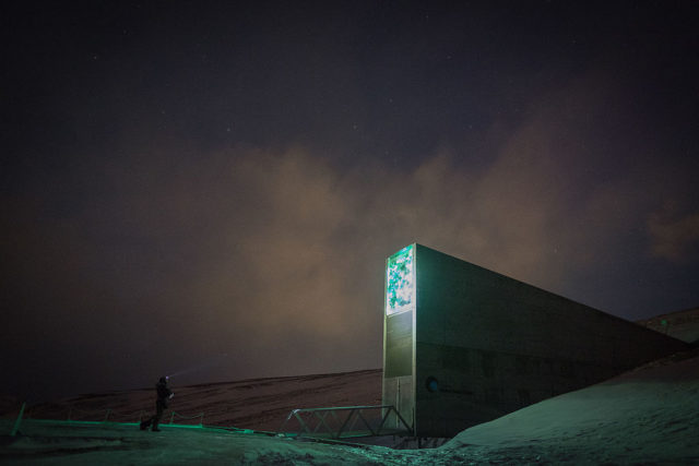 The Svalbard Global Seed Vault is secure seed bank in the remote Arctic Svalbard archipelagoAuthor:Frode Ramone CC by 2.0