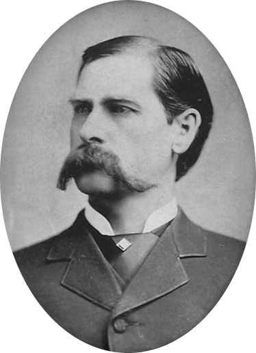 Wyatt Earp at about age 39.
