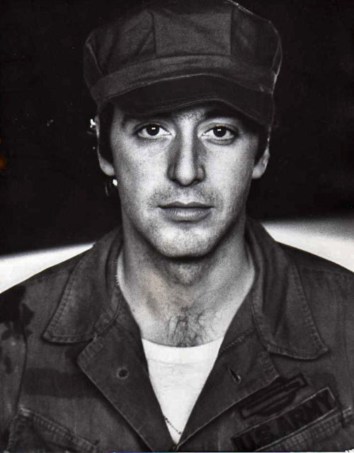 Al Pacino (pictured above in “The Basic Training of Pavlo Hummel”) was chosen to portray Michael Corleone in “The Godfather.”
