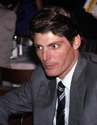 Christopher Reeve being interviewed at the cast party after the opening night of the “Marriage of Figaro” at The Circle in the Square Theatre in NYC. Author: Jbfrankel CC BY-SA 3.0