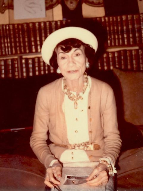 Coco Chanel in 1970