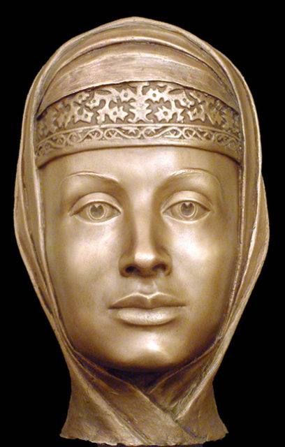 Forensic facial reconstruction of Marfa Sobakin.by S.A.Nikitin. Author: Sergey Nikitin. CC BY-SA 3.0