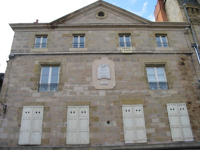 Latreille’s birthplace in Brive-la-Gaillarde.