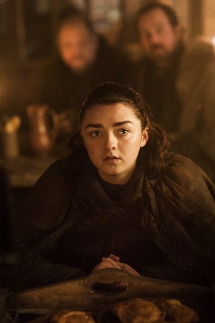 Maisie Williams as Arya Stark, who enters serious training to become an assassin of Braavos. Credit: Helen Sloan/HBO
