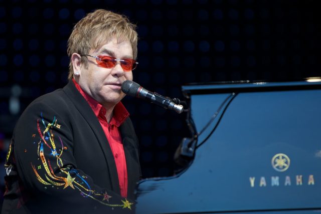 Elton John in 2009 at a concert in Norway. Author: Ernst Vikne, CC BY-SA 2.0.