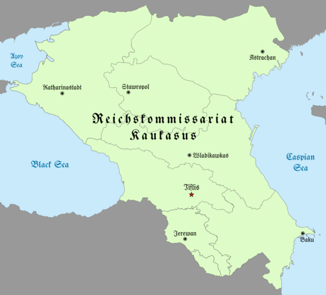 Location of Kaukasus.