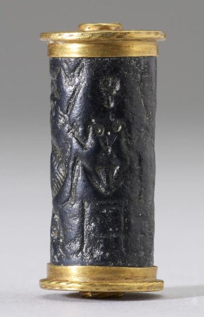 A cylinder seal from Cyprus.