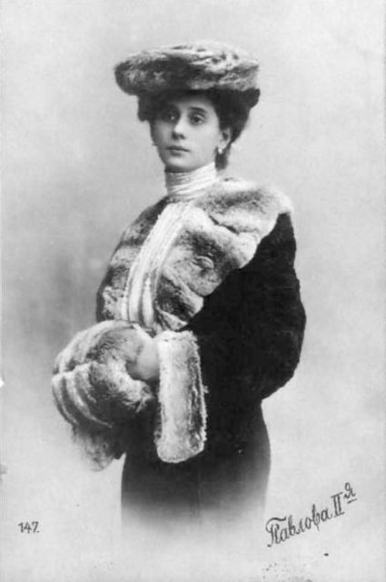 Anna Pavlova in 1905