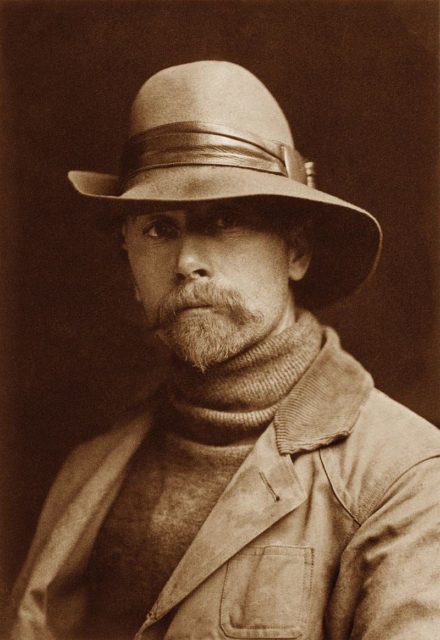Self-Portrait of Edward S. Curtis