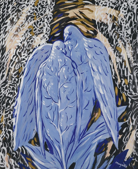 René Magritte, La Nuit d’Amour, 1948. Author: cea+ CC BY-SA 2.0