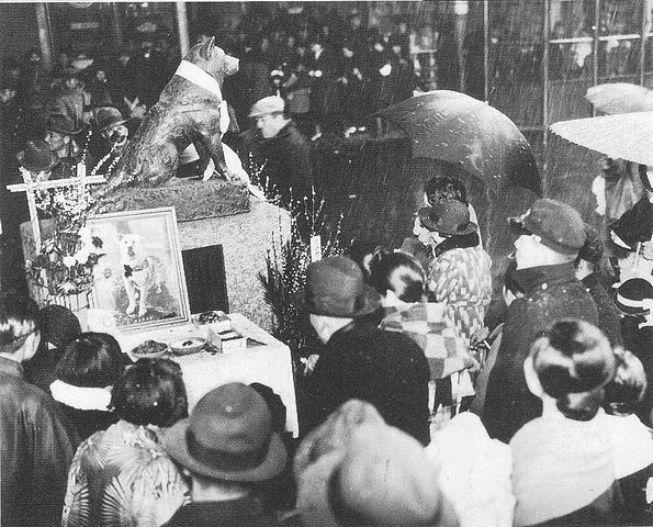 March 8, 1936, one year anniversary of Hachikō