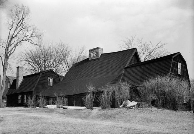 Fairbanks House, photo taken in 1940.