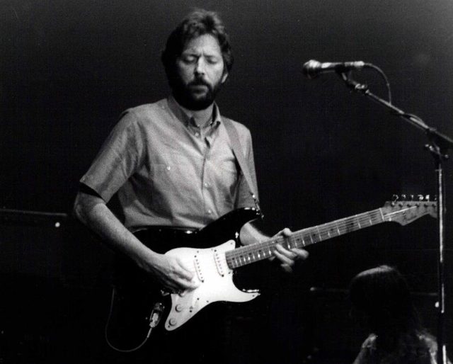 Eric Clapton in Barcelona, 1974. Author: Stoned59. CC BY 2.0.