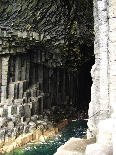 Fingal’s Cave, Island of Staffa. Author: Karl Gruber;View author informationCC BY-SA 3.0