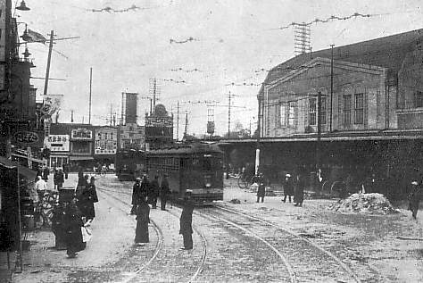 Shibuya Station as it was in the Taisho and Pre-war Showa eras (1912–1945)