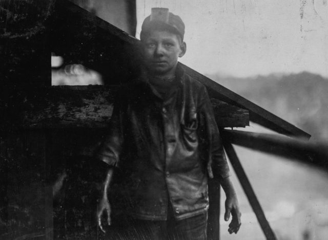 Shorpy Higginbotham-,West Virginia mine. Author:Lewis Hine/ Library of Congress