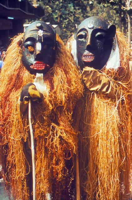 Two Lassa witch doctors