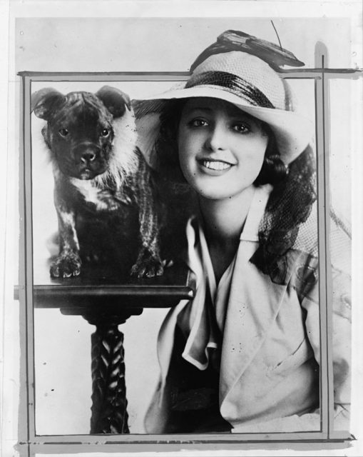 American actress Virginia Rappe (1895-1921)