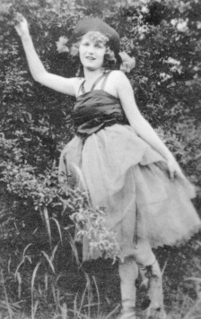Zelda Sayre at 19, in dance costume