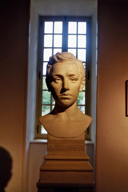 Bust of Rimbaud. Musée Arthur Rimbaud, Charleville-Mézières
