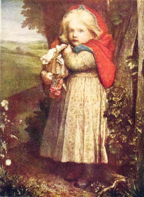 Little Red Riding Hood by George Frederic Watts
