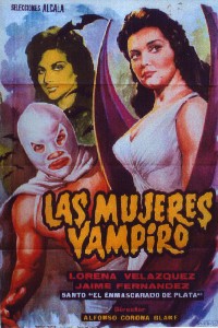 Santo in the film, Mujeres Vampiro (“Vampire Women”) Fair use