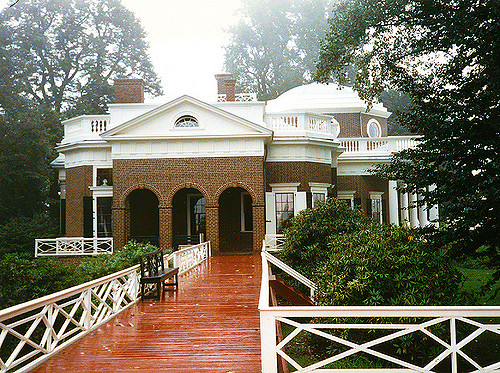 Thomas Jefferson’s Monticello. Author: Chad Fennell. CC BY 2.0