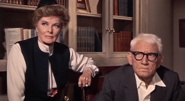 Katharine Hepburn and Spencer Tracy as Christina and Matt Drayton in Guess Who’s Coming to Dinner