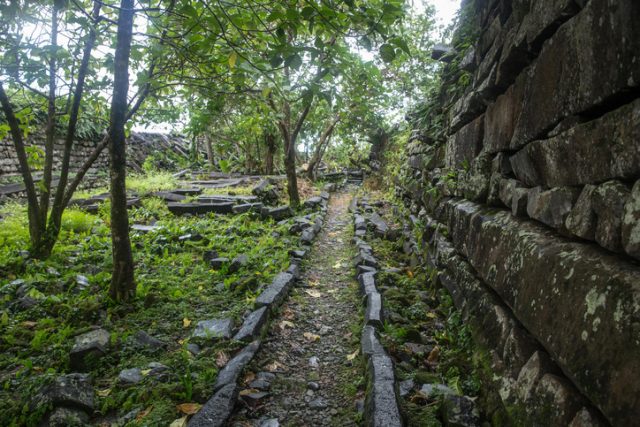 The ruins of Nan Madol in Pohnpei,