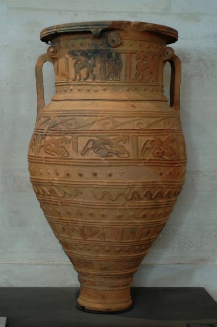 A pithos from Crete, c. 675 BC. Louvre