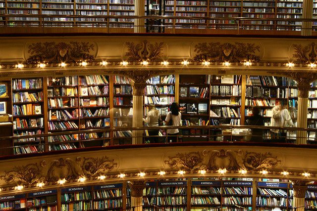 El Ateneo is one of many bookstores in Argentina, but it is the grandest of them all.Author: Pablo Dodda, CC BY 2.0