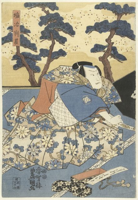 Japanese woodblock print by Utagawa Kunisada (1850s)