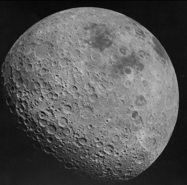 Far side of the Moon, photographed by Apollo 16